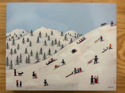 Box Print- Toboggan Hill 8x10